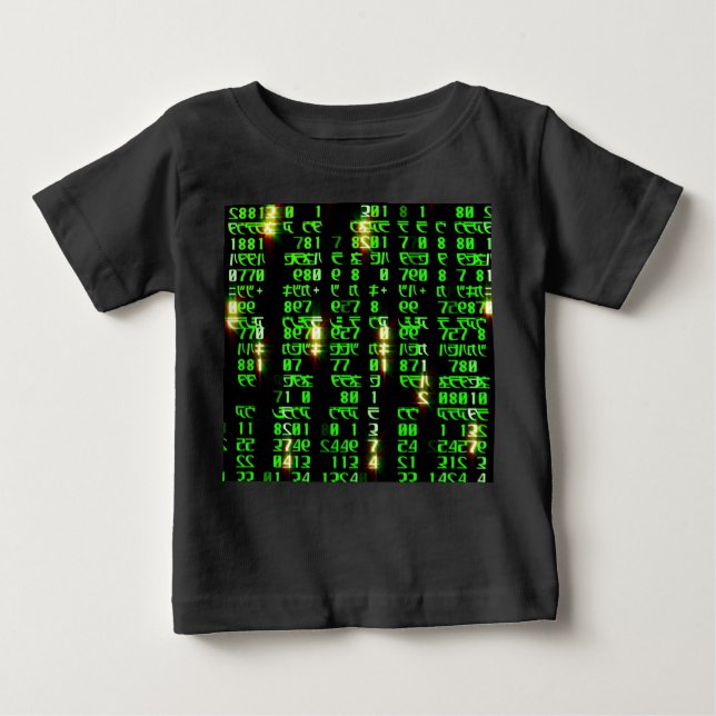 Code matrix baby T-Shirt (Front)
