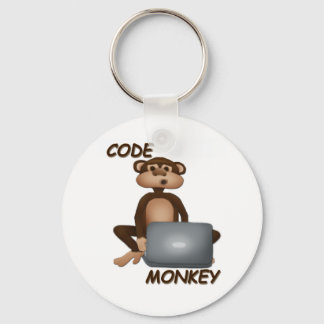 Code Monkey Keychain