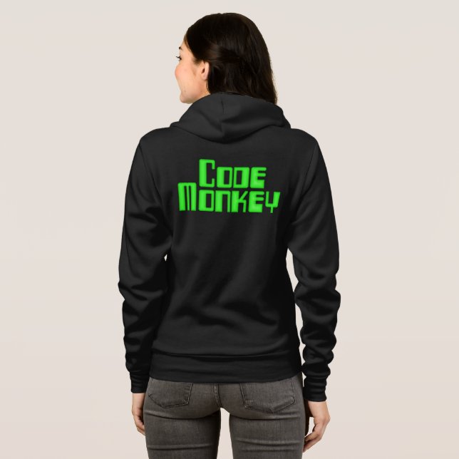 Code Monkey Shirt (Backprint) (Back Full)
