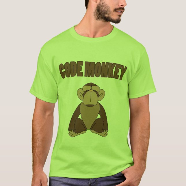 Code Monkey T-Shirt (Front)