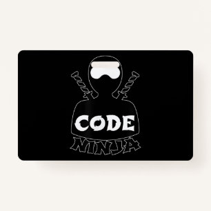 Code Ninja Computer Coding Engineer Funny Lovers Badge