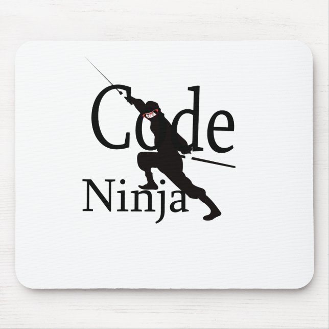 Code Ninja Mouse Pad (Front)