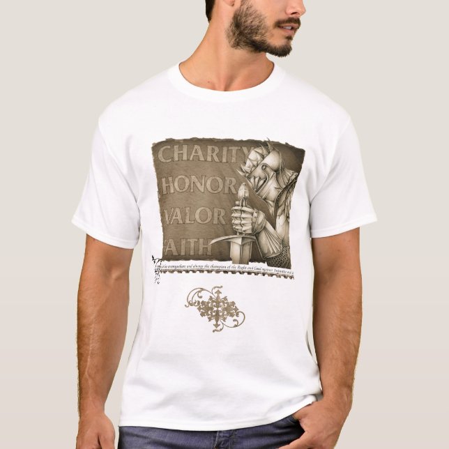 Code of Chivalry T-Shirt (Front)