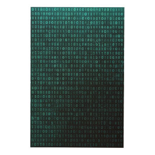 Code of Existence Wood Wall Art
