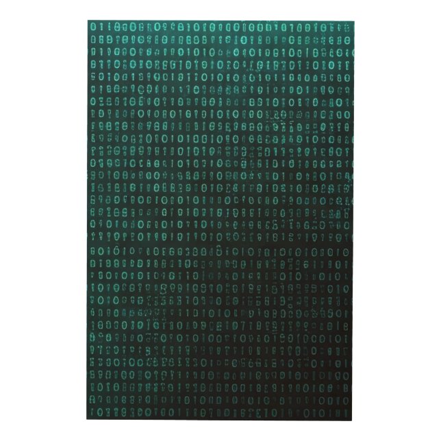 Code of Existence Wood Wall Art (Front)