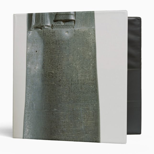 Code of Hammurabi 3 Ring Binder (Front/Inside)