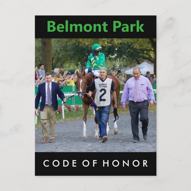 Code of Honor by Noble Mission Postcard (Front)