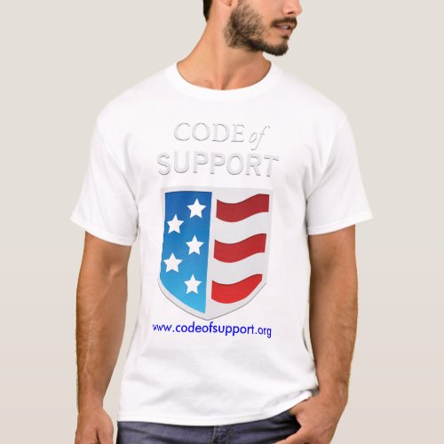 Code of Support  T_shirt