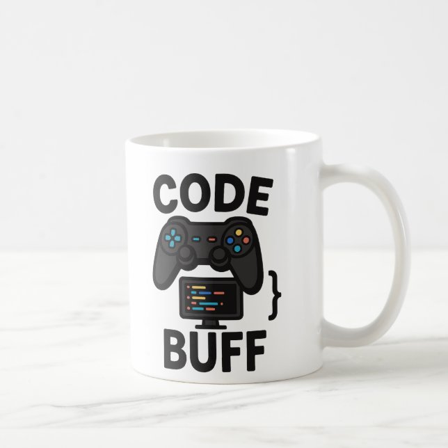Code. Play. Repeat. | Mug for Programmers & Gamers (Right)