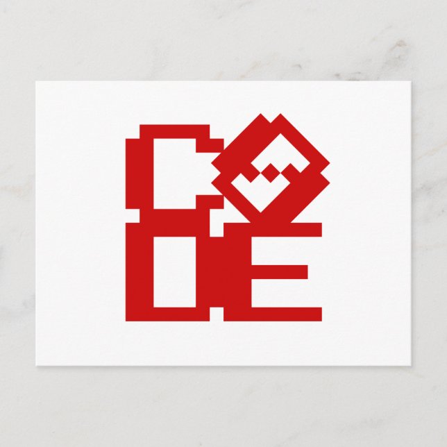 CODE POSTCARD (Front)