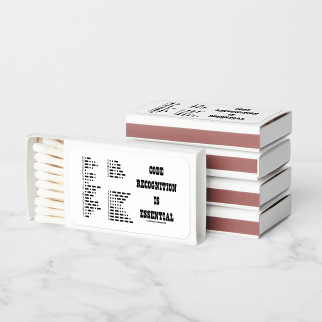 Code Recognition Is Essential Morse Code Matchboxes (Stacked)