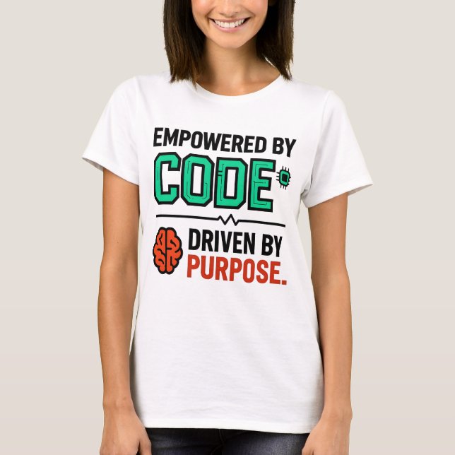 Code With Purpose T-Shirt (Front)