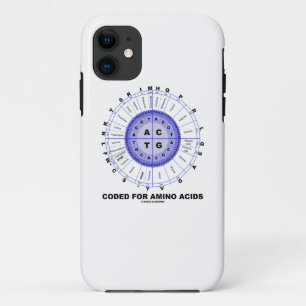 Coded For Amino Acids (Genetic Code DNA) iPhone 11 Case