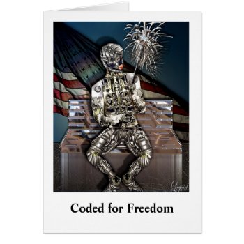 Coded For Freedom by LiquidEyes at Zazzle