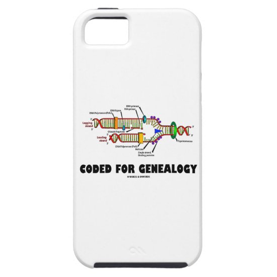 Coded For Genealogy (DNA Replication) iPhone SE/5/5s Case