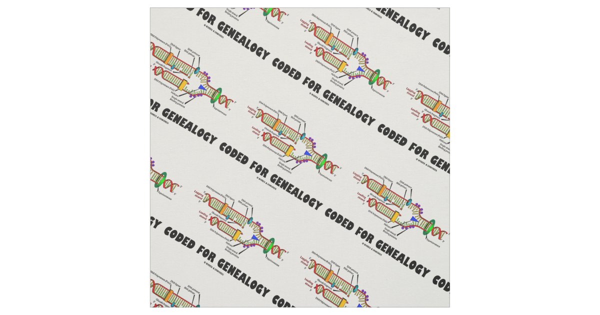 Dna replication to write a bumper sticker