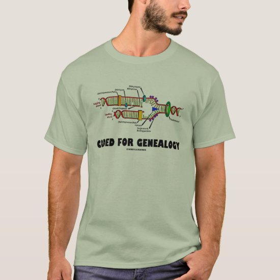 Coded For Genealogy (DNA Replication) T-Shirt