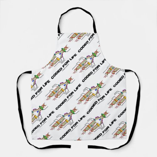 Coded For Life DNA Replication Molecular Biology Apron