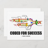 Coded For Success (DNA Replication) (Front/Back)