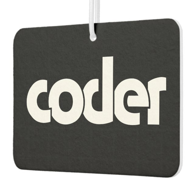 Coder Air Freshener (Left)