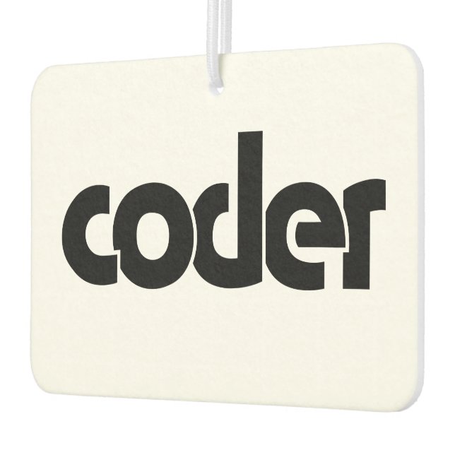 Coder Air Freshener (Left)