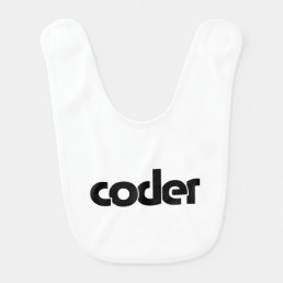 Coder Baby Bib