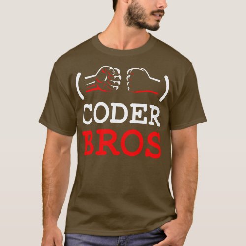 Coder Bros Code Software Engineer Programming T_Shirt