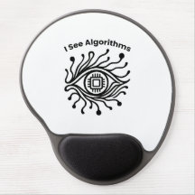 Coder Gift – Tech Eye Design – Gel Mouse Pad