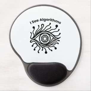 Coder Gift – Tech Eye Design – Gel Mouse Pad