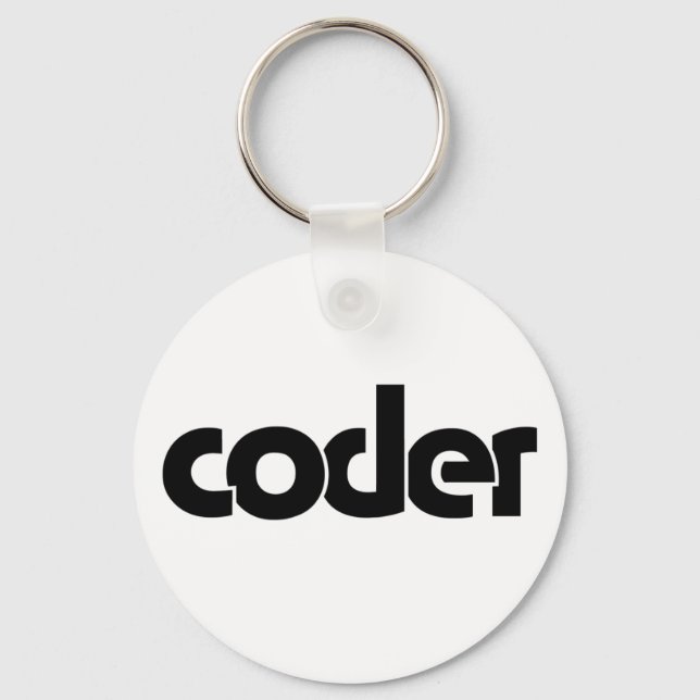 Coder Keychain (Front)