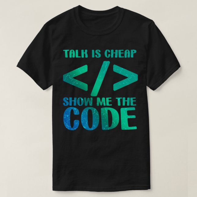 Coder Programmer Software Developer 2 T-Shirt (Design Front)