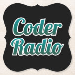 Coder Radio Coasters<br><div class="desc">Coder Radio is celebrating episode 300 in style with these awesome coasters!</div>