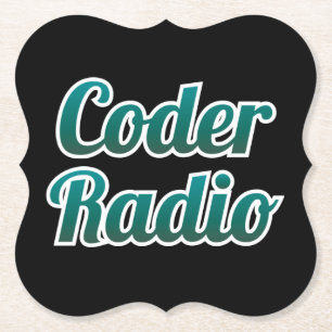 Coder Radio Coasters