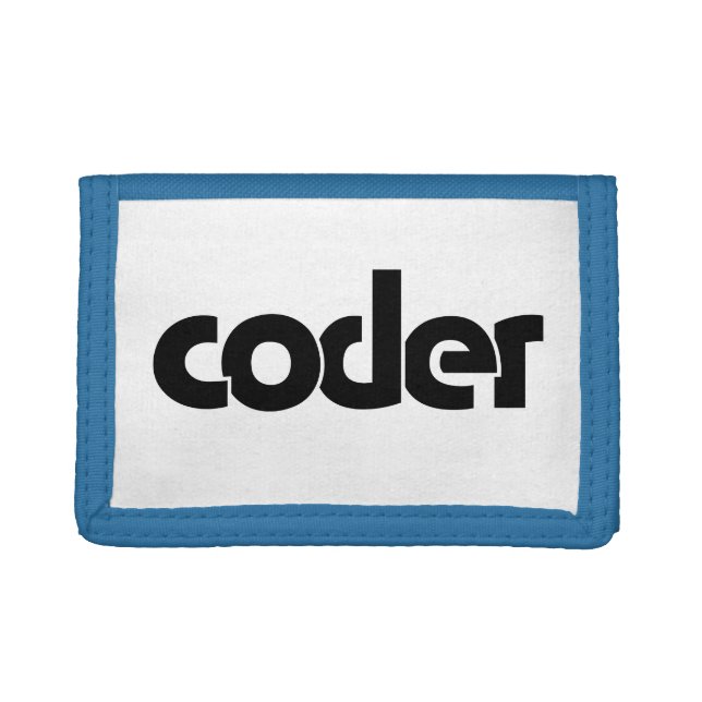 Coder Trifold Wallet (Front)