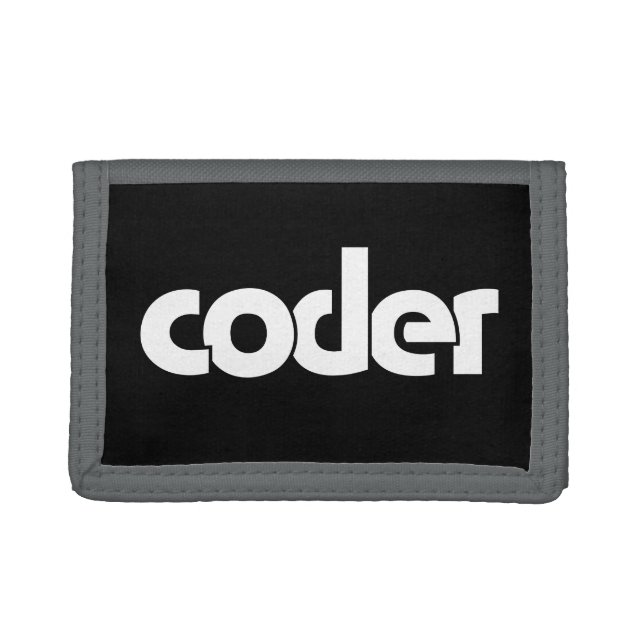 Coder Trifold Wallet (Front)