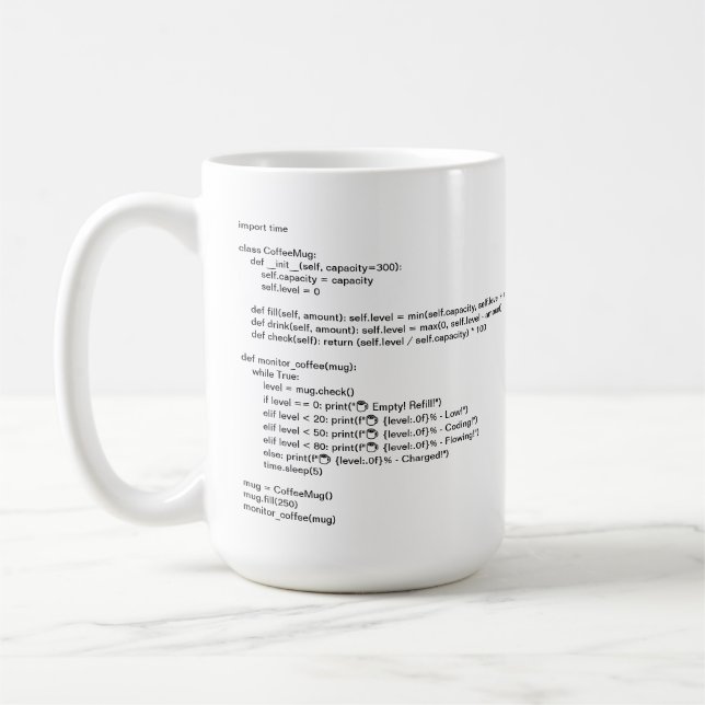 Coders Coffee Mug (Left)