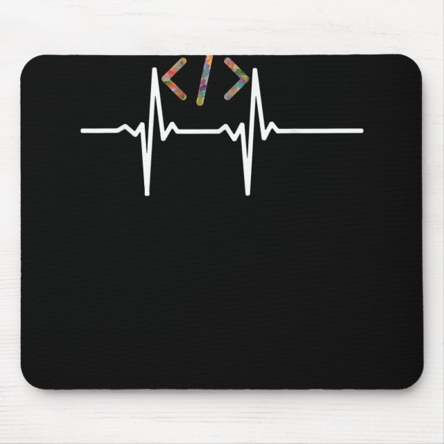 Coders Funny | Computer Software Programmer Coding Mouse Pad (Front)