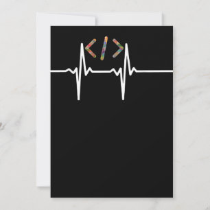 Coders Funny Computer Software Programmer Coding Thank You Card