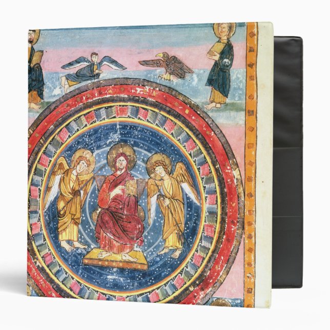 Codex Amiatinus Christ in Majesty 3 Ring Binder (Front/Inside)