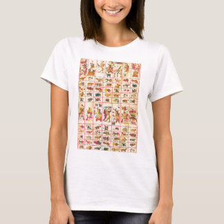 Codex Borgia – Ancient Manuscript, Pre-Colum T-Shirt
