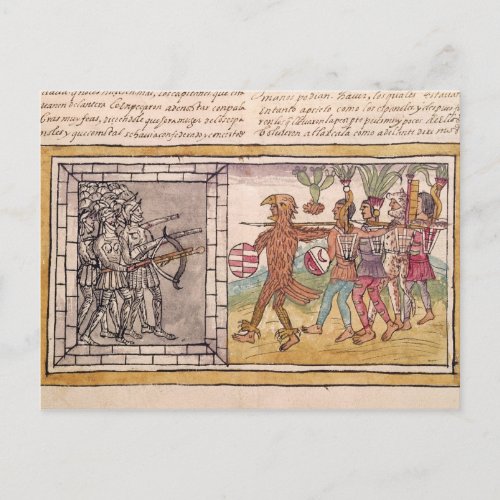 Codex Duran Postcard