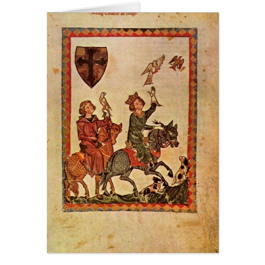 Codex Manesse By Master Of Manesse Cards (Front)