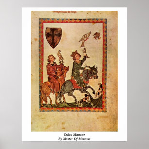 Codex Manesse By Master Of Manesse Poster