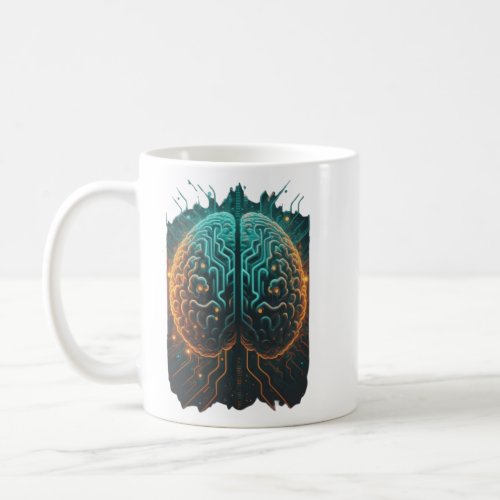 Coding Brain  Coffee Mug