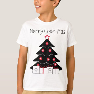 Coding Christmas Tree Merry Code-mas Shirt