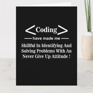 Coding Coder Programmer Coding Greeting