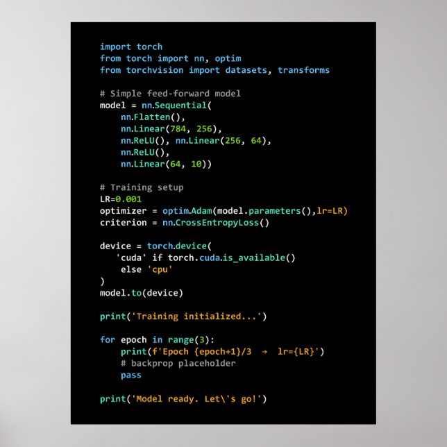 Coding Humor - Developer Logic and Tech Life Poster (Front)