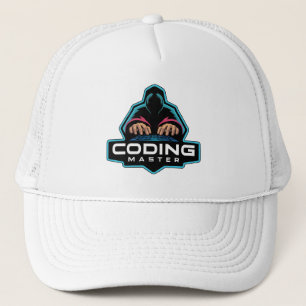 Coding Master Cyber Hacker Tech Trucker Hat
