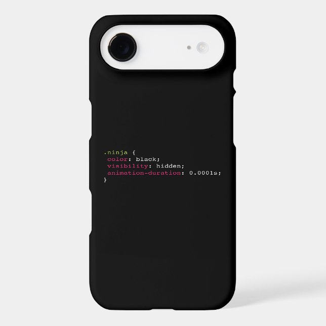Coding Ninja Case-Mate iPhone Case (Back)