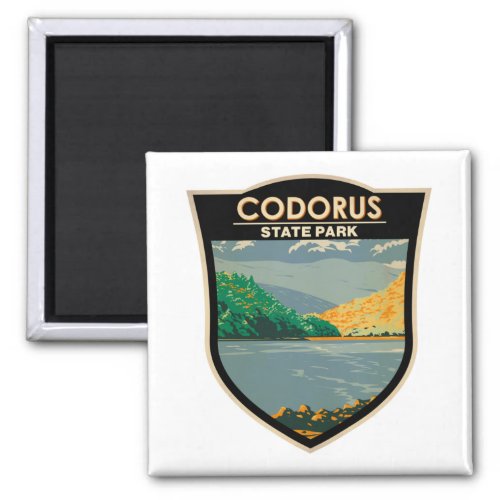 Codorus State Park Pennsylvania Badge Magnet